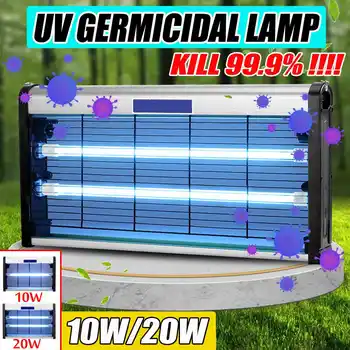 

10/20W germicidal uv lamp uv Disinfection lamp Germicidal Light UVC Sterilizer Kill Dust Mite Eliminator UV quartz lamp