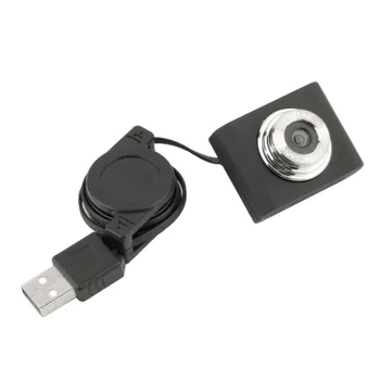 

1pc Mini USB 5M Retractable Clip WebCam Web Camera Laptop 100% Brand New