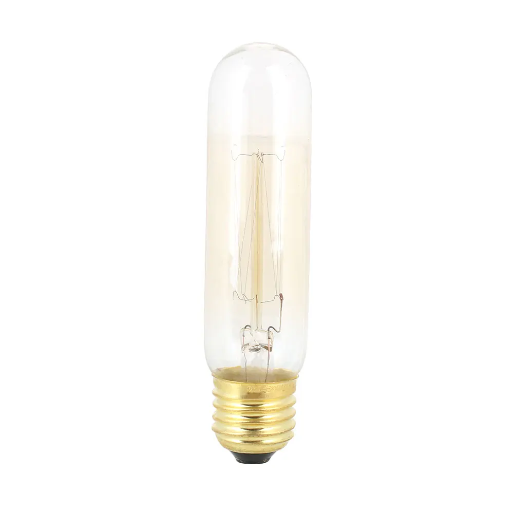 Многоцелевой E27 40W Ретро Вольфрамовая Лампа накаливания T10 AC220-240V Droplight