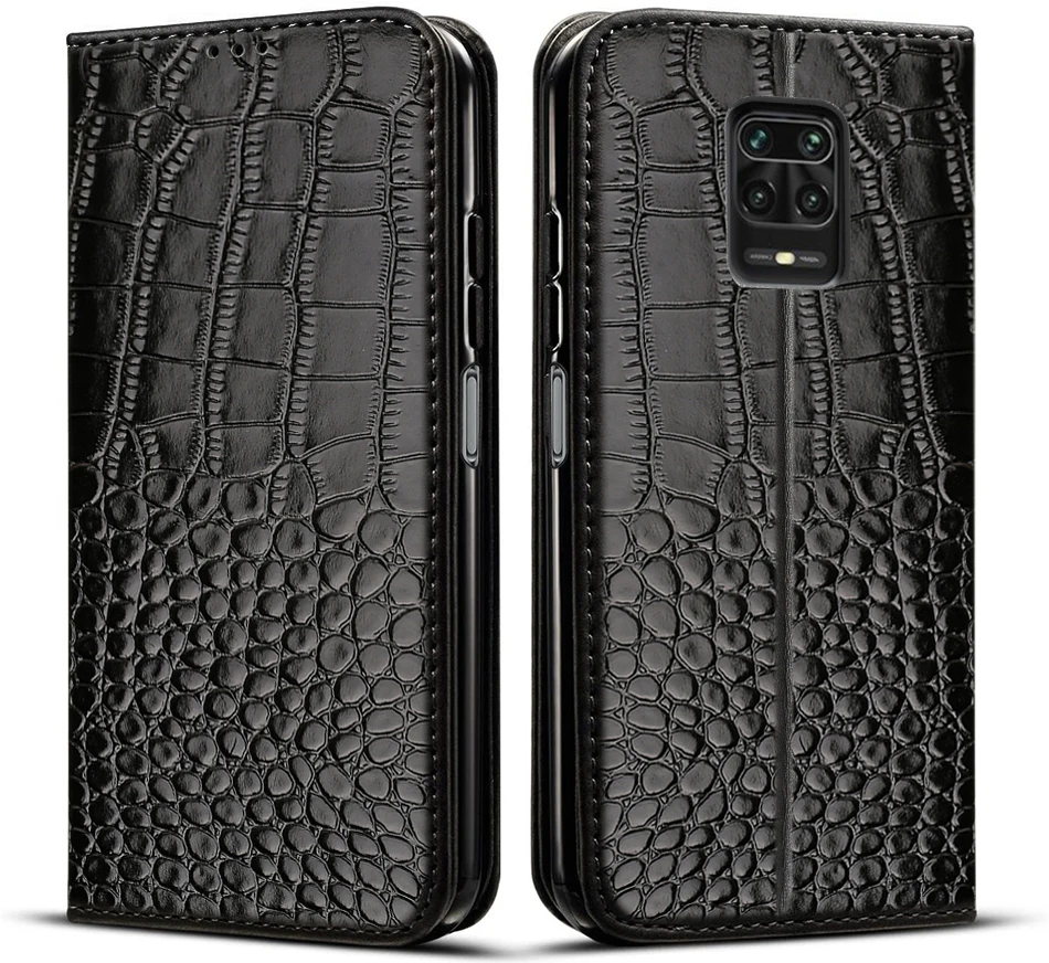 Redmi Note 9S Case flip Crocodile texture leather Phone Case For Xiaomi Redmi Note 9S 9 S Note9S Note 9 Pro Max 9Pro Case Cover xiaomi leather case case