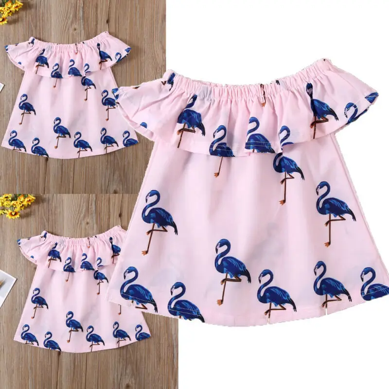 flamingo sundress