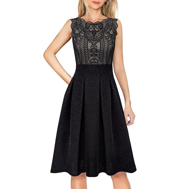 fit and flare semi formal dress