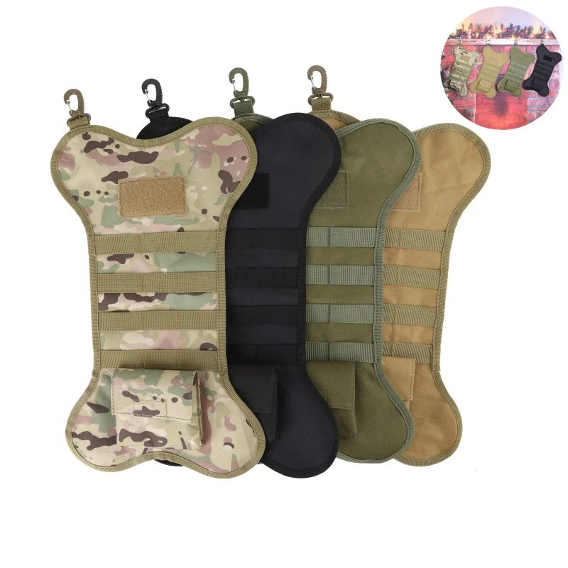 Тактический Molle Рождественский мешок для чулок с сумкой для хранения инструментов Военная Боевая охотничья сумка для журналов рождественские чулки s