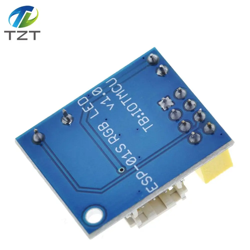 ESP8266 ESP 01 01S WS2812 RGB светодиодный модуль контроллера для Arduino IDE/SATA светильник кольцо