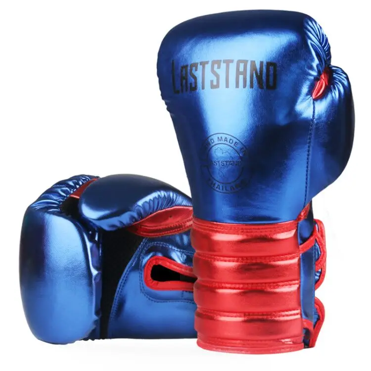 Gant de boxe avec zone de cible - Marque - Modèle - Couleur Bleu - Mixte - Adulte - Sport