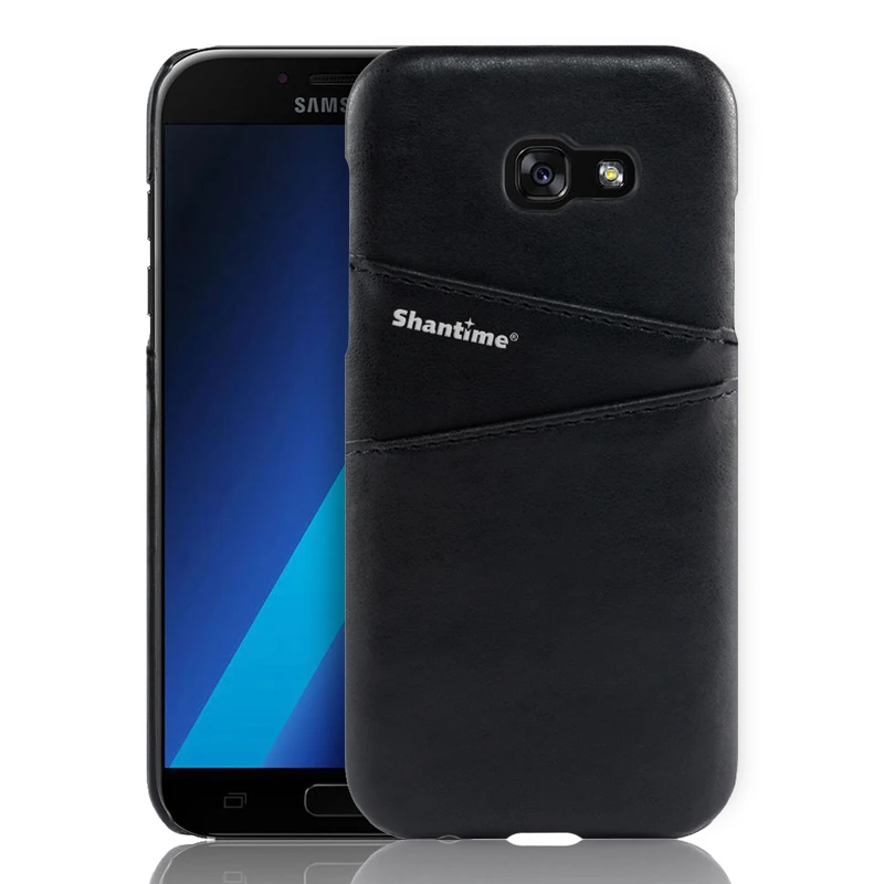 Black Чехол для Samsung Galaxy A5 A3, чехол для Samsung Galaxy J4 Core, чехол для Galaxy J4 Plus A5 A3, деловой чехол - Цвет: Black