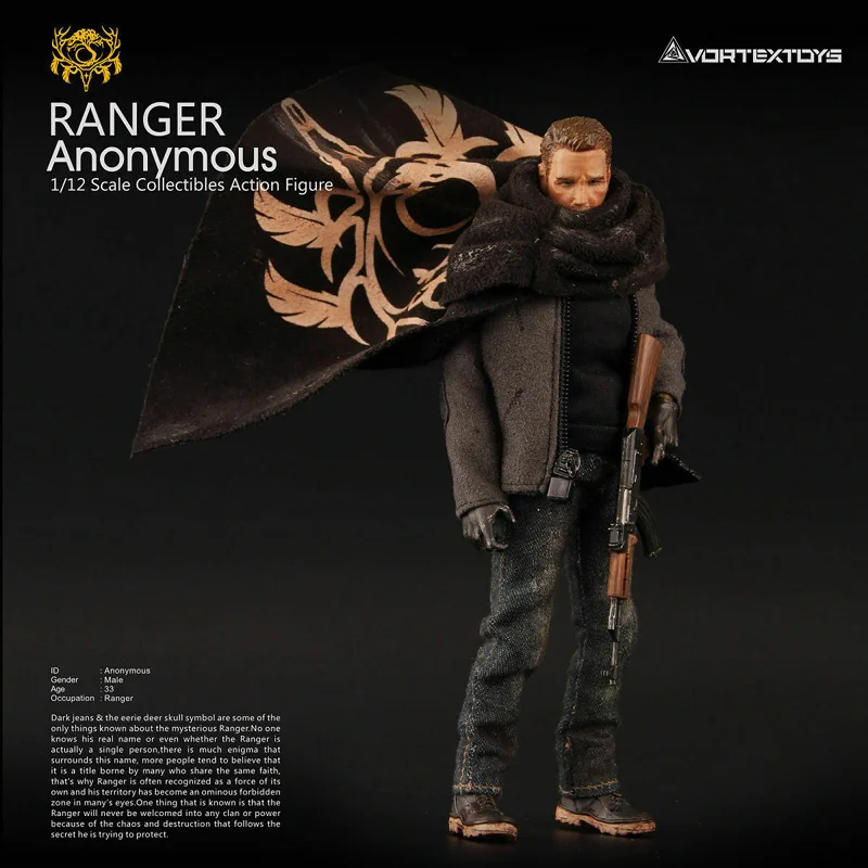 Vortex Toys V00012 YEW серия Ranger Anonymous 1/12 фигурка
