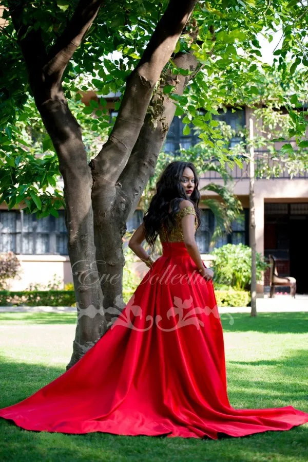 Vestido De Formatura, красное платье на выпускной, с короткими рукавами, в африканском стиле, Танзанийская Гана, сексуальные большие женские вечерние платья, платья для подружек невесты