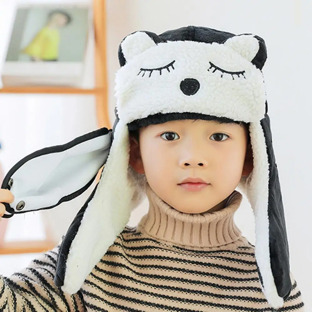 Hat Baby Keep Warm Windproof Motorcycle Cap Mask Set New Hot Toddler Kid Girls Boys Hat Suit newborn photography props шапка