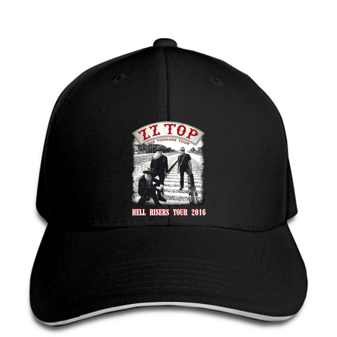 ZZ Top ад, подступни Тур сзади Бейсбол кепки S snapback шляпа с остроконечным