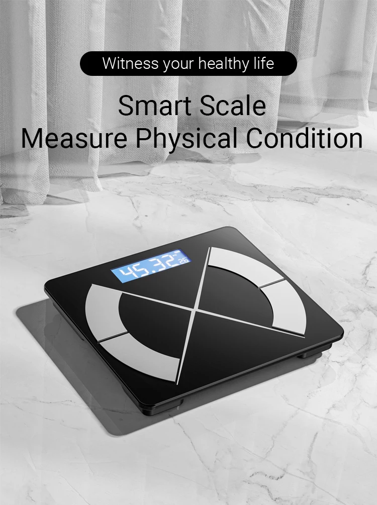MERCURY PRO DIGITAL BMI BATHROOM SCALE 396LBS - American Weigh Scales