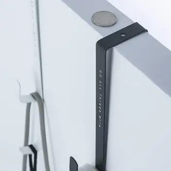 

Door Hooks Over The Door Hanger Punch-Free Hooks Key Clothes Coat Rack For Home Kitchen Bedroom New
