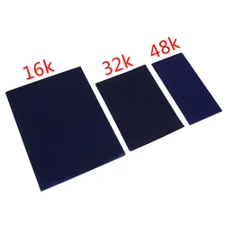 50 feuilles de papier carbone bleu 16K/32K, pour peinture, copie, traçage, réutilisable, Graphite, lisible, fournitures de bureau 