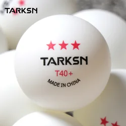 TARKSN 50/100 one pack 3-Star Professional T40+ ABS  2.75g Table Tennis Ping pong Ball Amateur Advanced Training Team Balls