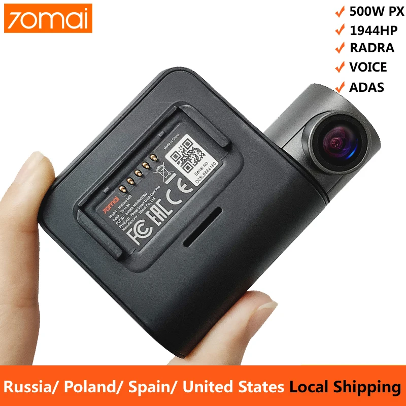 

70mai Pro Dash Cam 1944P GPS ADAS Car Camera Dvr 70 mai Pro Auto Dashcam Voice Control 24H Parking Monitor WIFI Vehicle Camera