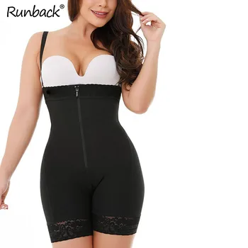 

Waist Trainer Body Shaper Plus Size Open Bust Postparto Postpartum Girdle Tummy Control for Women Fajas Colombianas Shapewear