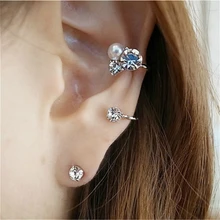Модные серьги с искусственным жемчугом для женщин элегантные