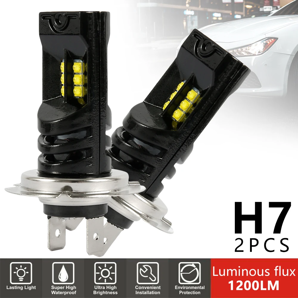 

Hot Headlights DXZ Auto LED Fog Light H7 12led LED Headlights Light Bulbs