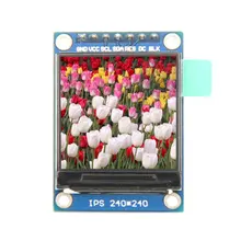 1,3 дюймов SPI lcd Разрешение 160*80 1,3 дюймов ЖК-дисплей модуль ips полный вид панель без сенсорного драйвера IC ST7735S