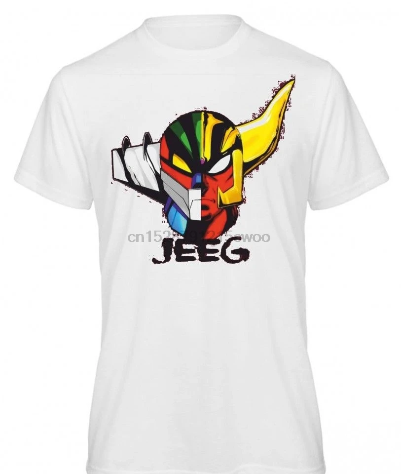 

Cotton Shirts Maglia Maglietta T Shirt Uomo Donna Vintage Jeeg Robot Printed T Shirts Men Streetwear Punk Tops