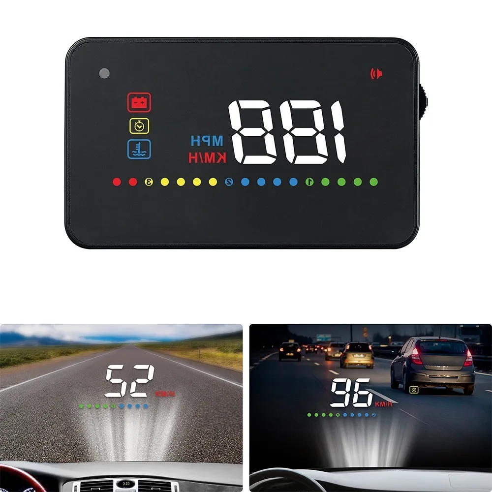 Универсальный Obd2 дисплей на лобовое стекло автомобиля скорость проецирования Hud Авто A200 Цифровые автомобильные принадлежности для спидометра