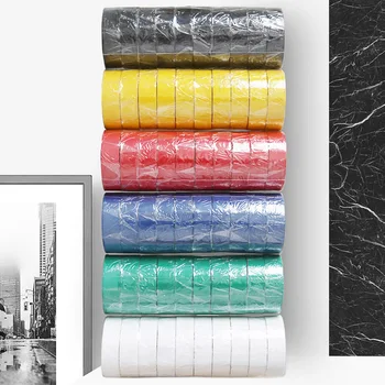 

10pcs PVC Multipurpose Electrical Tape Insulation Waterproof Easy to Disassemble Tape GQ999