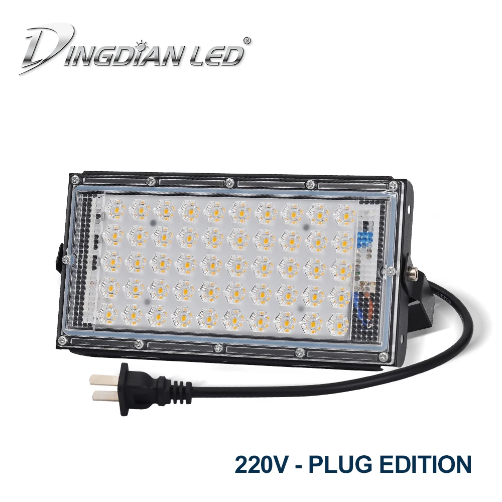 

LED Flood Light 50W Outdoor Waterproof Night Lights AC220V Spot Light Xtra Bright LED Camping Lamp White/Warm White Garden Led