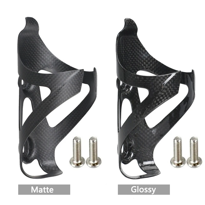 Bicycle Water Bottle Cage 3K Full Carbon Fiber Ultralight MTB Road Matte/Glossy