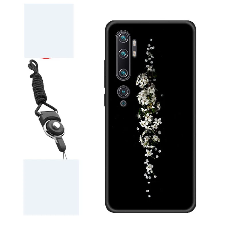 На заказ xiaomi mi note 10 чехол s Чехол Мягкий силиконовый против царапин xiaomi mi note 10 Pro задняя крышка матовый тонкий чехол для xiaomi