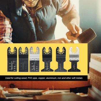 

12pcs/set Multi-function Woodworking Saw Blade Plastic Soft Metal Cutting Polishing Cutting Tipped Blade Power Tool