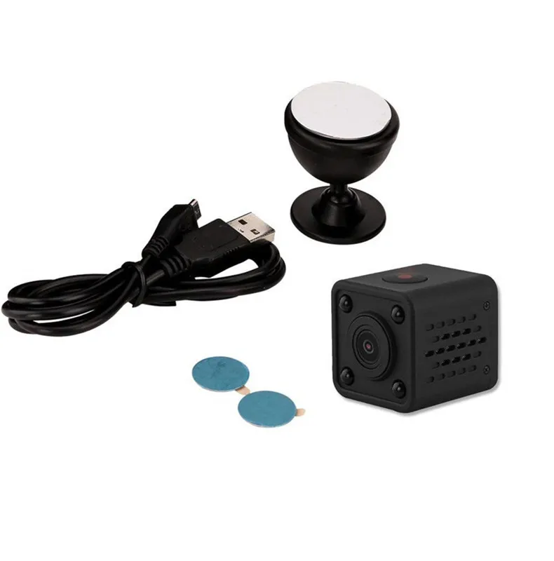 Мини Wifi IP камера 1080P HD маленькая Экшн-камера DV DVR видеокамера ИК ночного видения Обнаружение движения маленькая Беспроводная HDQ9