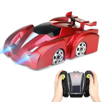 

Dropshipping Mini Climbing Car Toy Ceiling Climb Racer RC Cars Remote Control Antigravity Machine Stunt Car