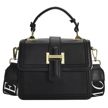 

191228 iVog New Arrival Everyday Ladies Shoulder Crossbody Handbag Black White Geometric Fashion PU Hand Bags for Women 2019