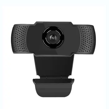 

1080P Computer Online Course USB Camera Live Broadcast Sound Absorption Noise Reduction Microphone 360 Degree Rotation