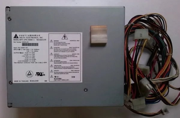 Для HP XW8000 рабочая станция 450 Вт блок питания 333607-001 DPS-450EB C | Обустройство дома