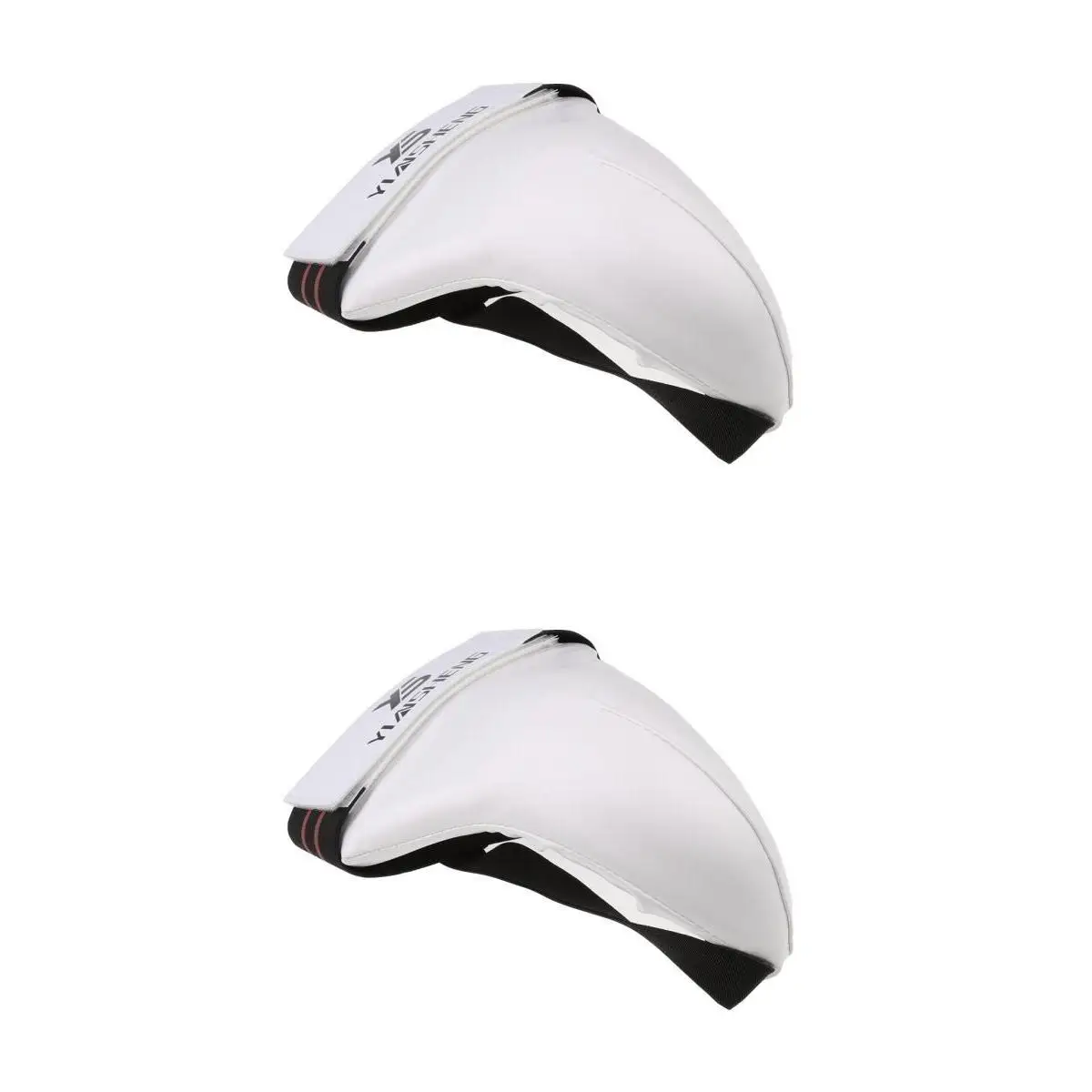 2xGroin Guard Mens Karate Groin Protector MMA Cup Cricket Box Jockstrap Part Groin Guards for Outdoor Sports