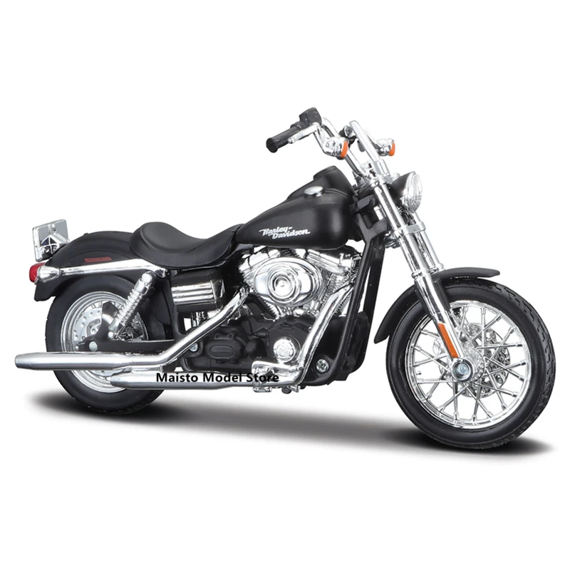 Maisto 1:18 scale HARLEY-DAVIDSON 2006 Dyna Street BOB Alloy Die casting motorcycle Model collection gift toy maisto 1 18 scale harley davidson 2018 cvo road glide alloy die casting motorcycle model collection gift toy