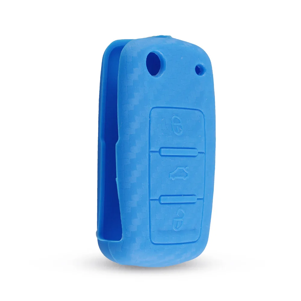 Cover in silicone chiave telecomando per VW Golf Jetta - Skoda Yeti Superb Rapid Octavia - SEAT Leon Ibiza - H5dc3515205be4556b2485303f5bc6e3dz