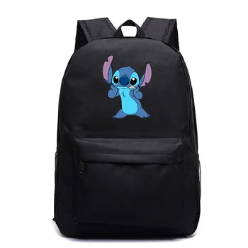 

Hot Sale Teens Kawaii Stitch Backpacks Men Women Boys Girls Beautiful Back to School Gift Mochila Students Laptop Rucksack