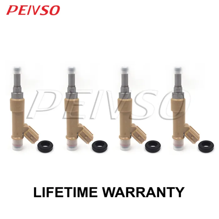 One set of 4 pcs 4x 23209-39145 23250-37010 топливный инжектор для TOYOTA JP RHD IST/COROLLA AXIO FIELDER/AURIS/ALLION, премиум/Ноа 1.8л 2.0л - Цвет: One set of 4 pcs