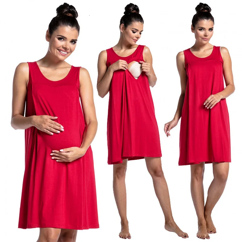 ENXI/платья для кормящих матерей; Новинка; элегантное платье с круглым вырезом размера плюс; платье для беременных; Одежда для беременных женщин
