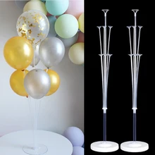 

7/13/19 Tubes Balloons Stand Balloon Holder Happy Birthday Balloon Decoration Wedding Party Supply Event Decoration Baby Shower