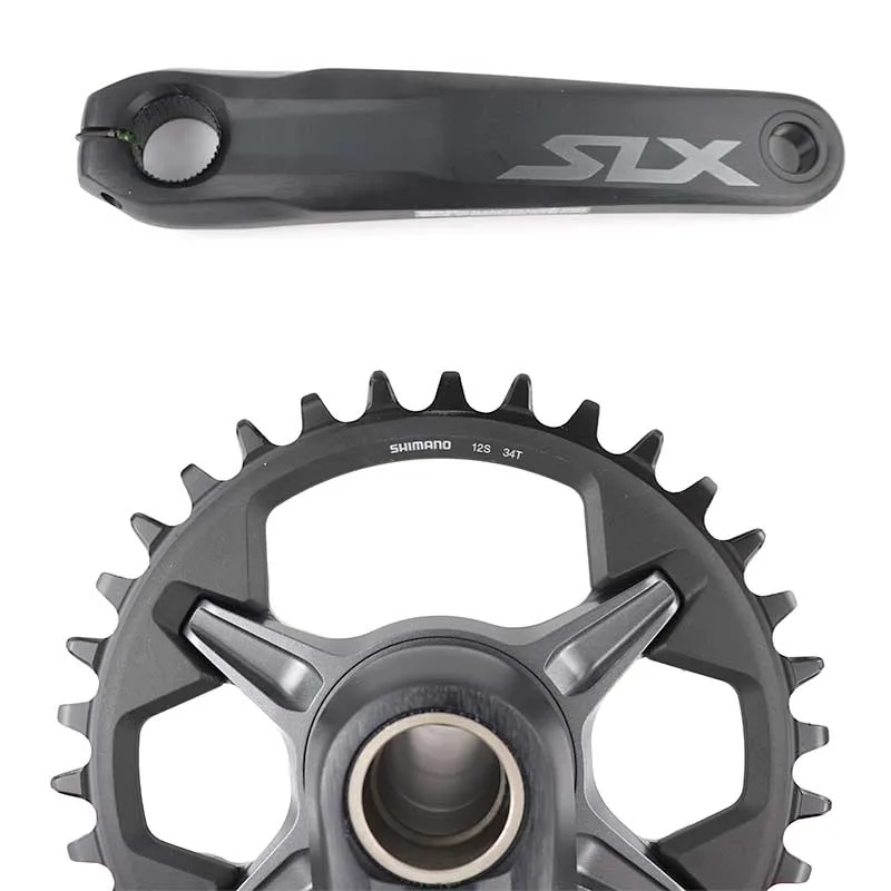 Шатун SHIMANO DEROE SLX FC M7100 12 Скоростей 32T 34T 170 мм 175 мм HOLLOWTECH II MTB