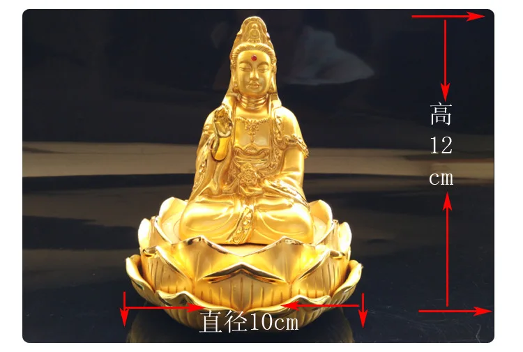 От производителя, Guanyin, автомобильное кресло, позолоченный сплав, Парфюмированное сиденье, украшение для автомобиля, Guanyin, украшение, поколение жира