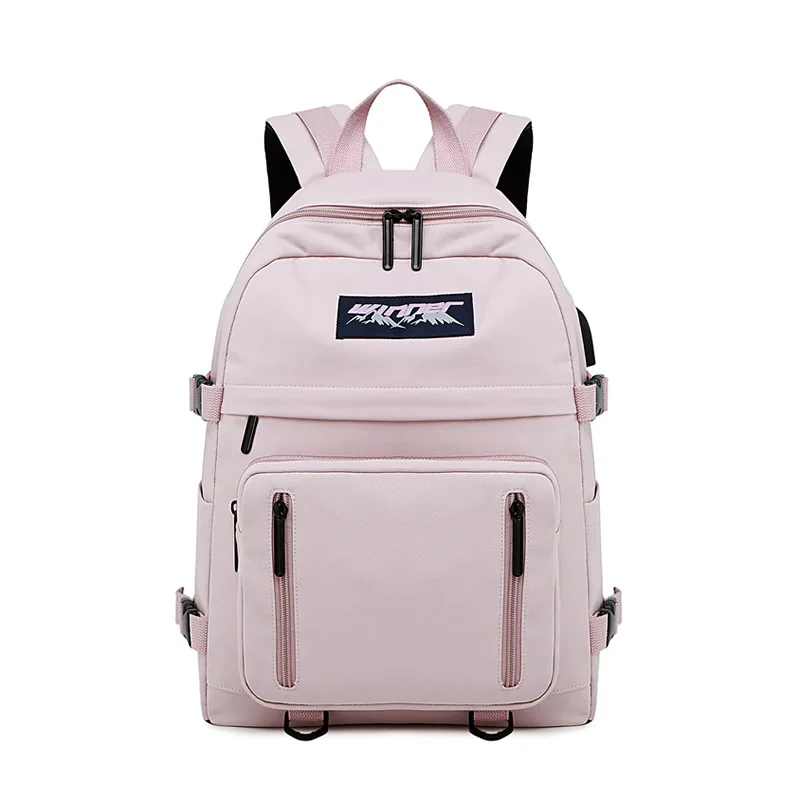 

2019 New Simple Teenage Ins wind Girls Backpacks Travel Charging Computer Back pack Waterproof Printing Student School Bags