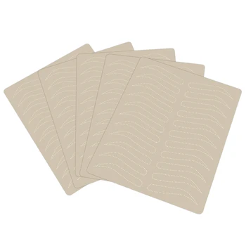 

5 Pcs Eyebrow Tattoo Skin Practice Microblading Practice Skin Tattoo Skin Practice Sheet No Ink Needed Practice Skin Double Side