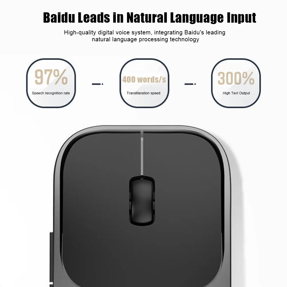 

Intelligent Voice Mouse Support Artificial Intelligence Voice Input Translation Search for Long Battery Life AS99