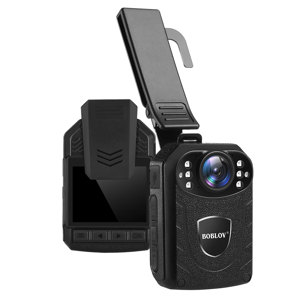 

Полицейская мини-камера BOBLOV KJ21, 64 ГБ, HD1296P