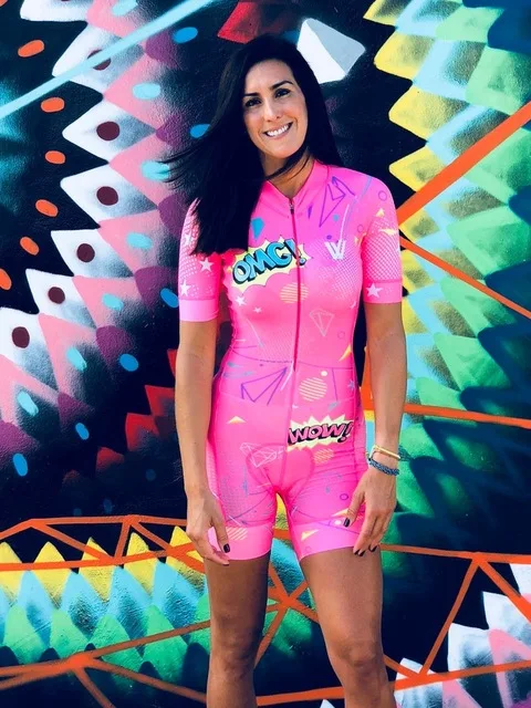 Женский костюм для триатлона, одежда, обтягивающие костюмы, Боди roupa de ciclismo feminino, женские комбинезоны, триатлоновые комплекты - Цвет: as picture