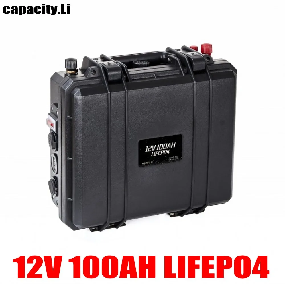 Аккумуляторная батарея lifepo4 12 В 100 Ач 200 ач фосфорная кислота аккумуляторная RV с BMS